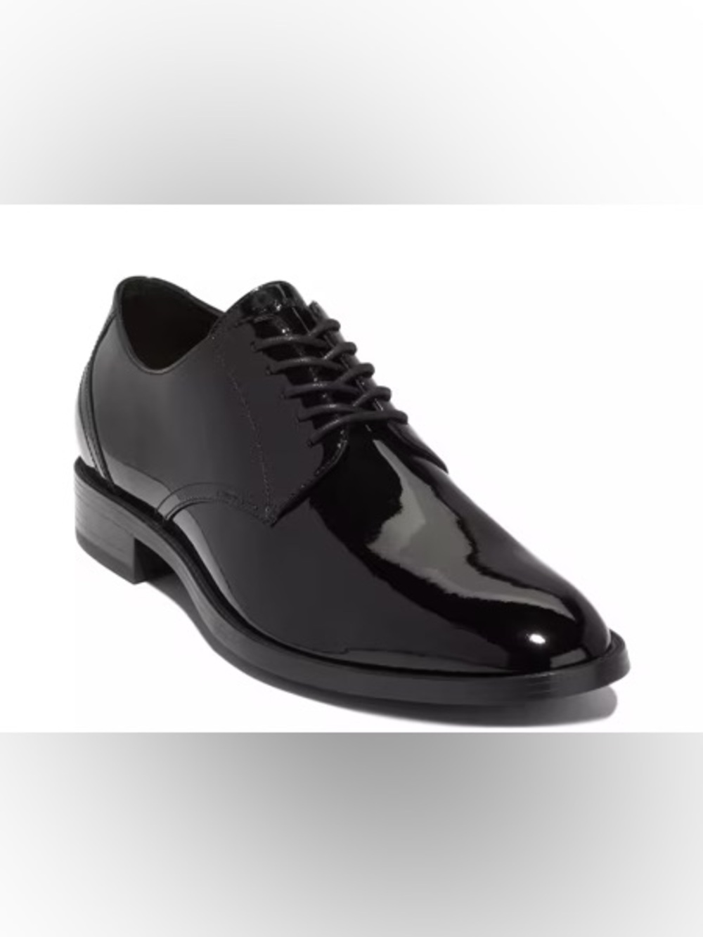 Worn Once, Men’s Sz 13 - Cole Haan Hawthorne Oxford Black Patent Leather Shoes
